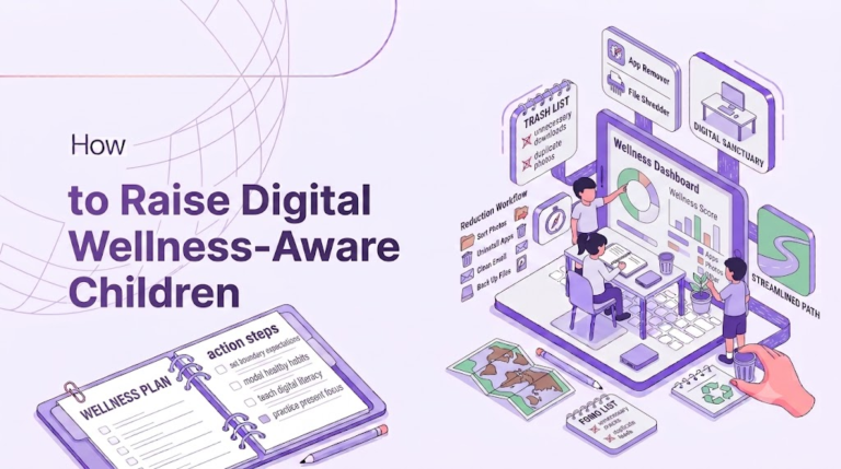 How to Raise Digital Wellness-Aware Children