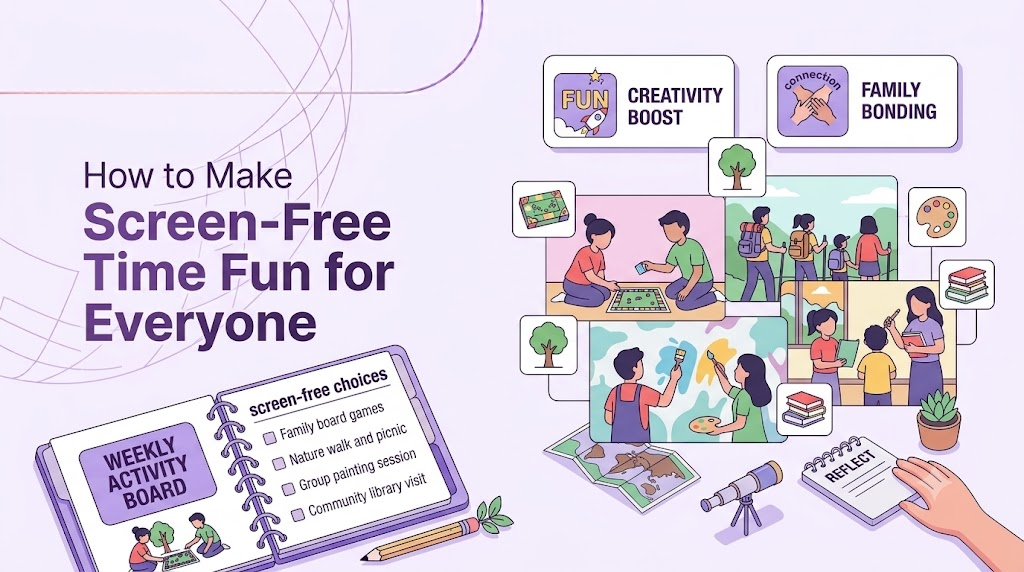 How to Make Screen-Free Time Fun for Everyone