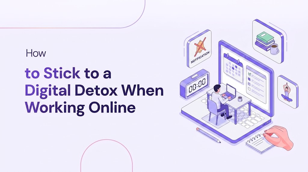 How to Stick to a Digital Detox When Working Online