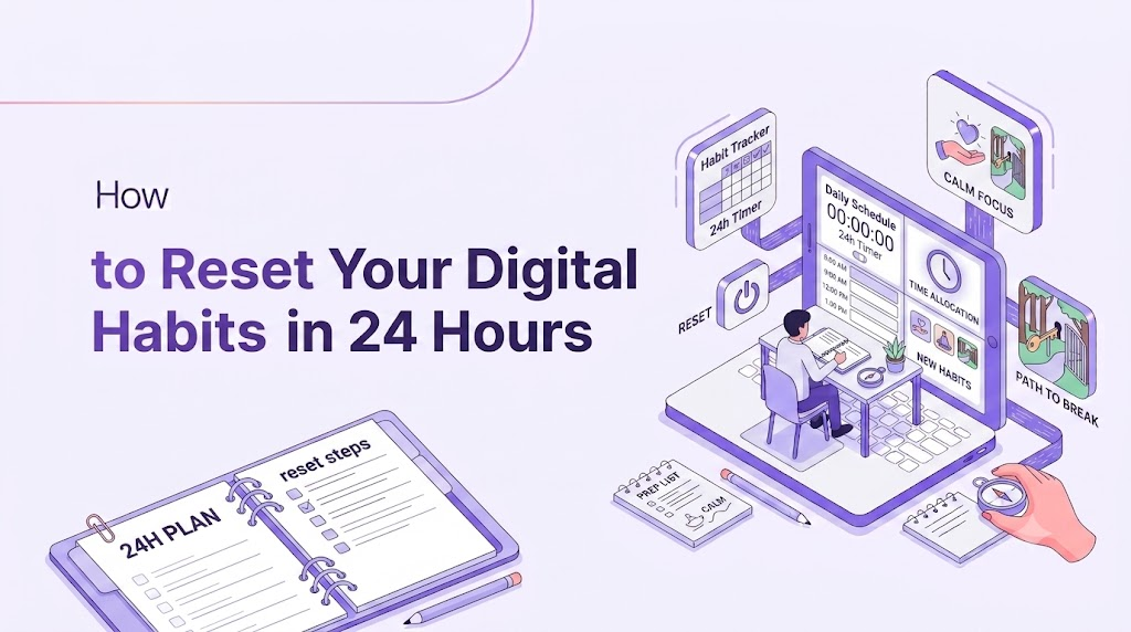 How to Reset Your Digital Habits in 24 Hours