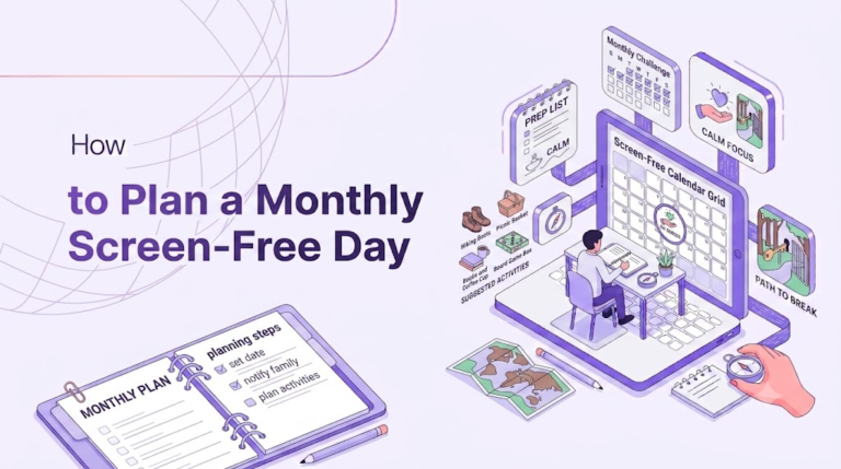 How to Plan a Monthly Screen-Free Day
