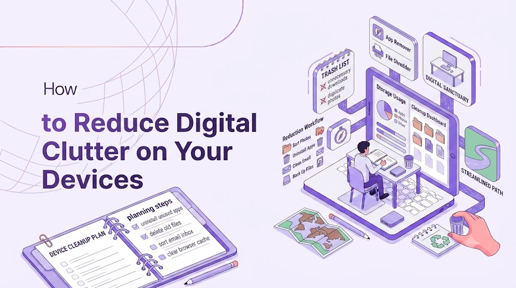 How to Reduce Digital Clutter on Your Devices